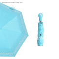 UV Protection Fully Automatic Three Folding Umbrella Color Changing When Exposed to Ultraviolet Light